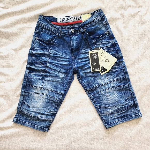 Encrypted Other - Boys Jean Shorts